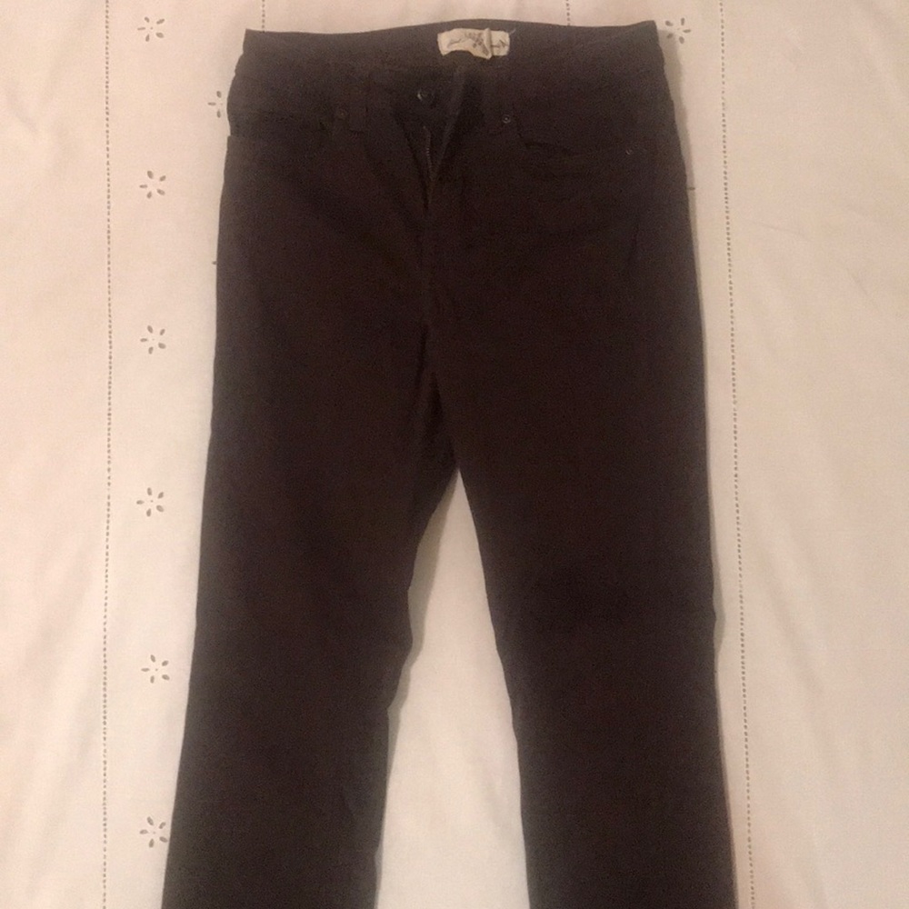 H&M L.O.G.G. Brown straight leg pants